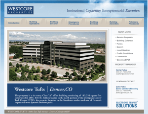 The Electronic Tenant® Handbook for Westcore's award-winning property